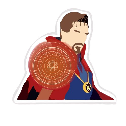 Doctor Strange Mystic Shield Sticker